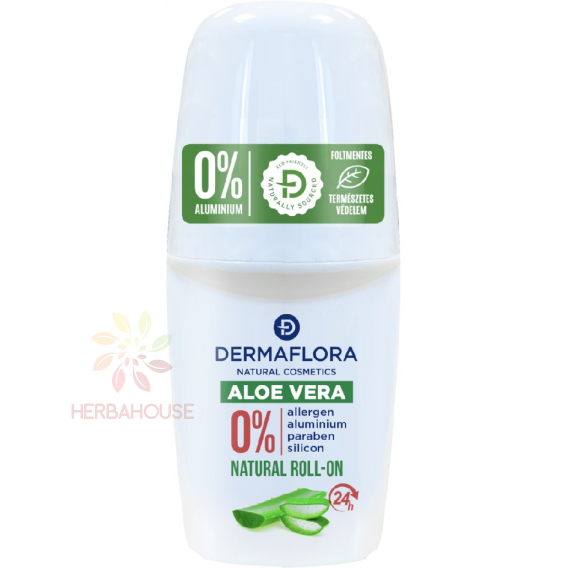 Obrázek pro Dermaflora Roll-on Kuličkový deodorant s Aloe vera (50ml)