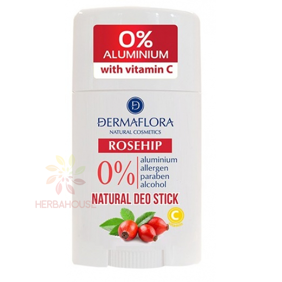 Obrázek pro Dermaflora Roseship Deostick s olejem z plodů šípku a vitamínem C (50ml)
