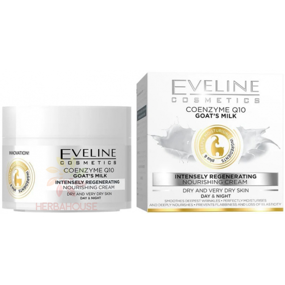 Obrázek pro Eveline Coenzym Q10 & Goat's Milk Regenerační denní a noční krém (50ml)