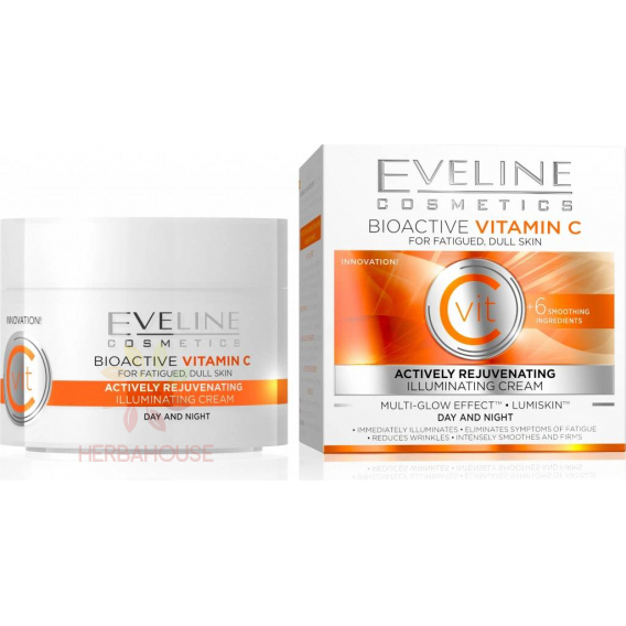 Obrázek pro Eveline Bioactive Vitamin C omlazující rozjasňující denní a noční pleťový krém (50ml)