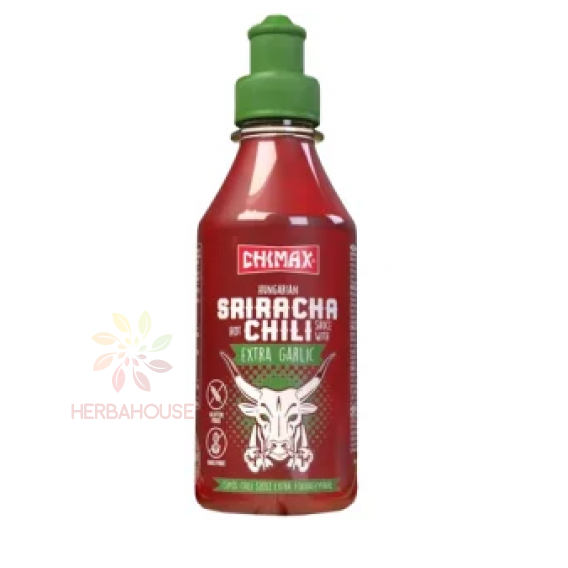 Obrázek pro Chimax Sriracha Pálivá chilli omáčka s extra česnekem (250g)