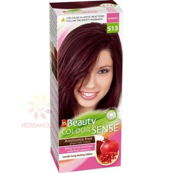 Obrázek pro MM Beauty Colour Sense permanentní barva na vlasy S13 - mahagonová (125ml)