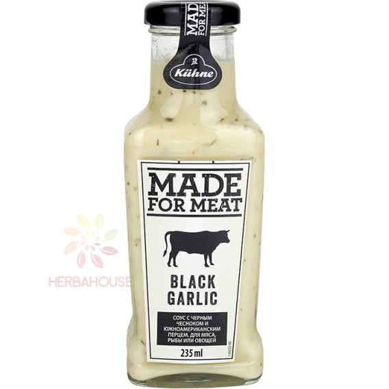 Obrázek pro Kühne Made for meat Omáčka s černým česnekem (235ml)