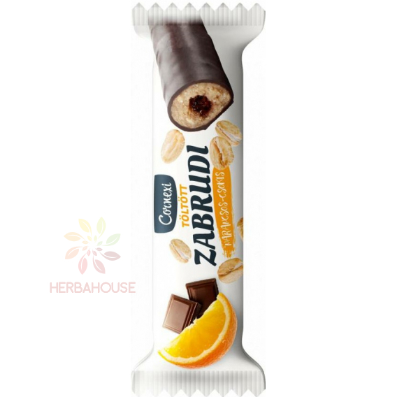 Obrázek pro Cornexi Zabrudi Ovesná tyčinka s pomerančovou nádivkou v kakaové polevě (30g)