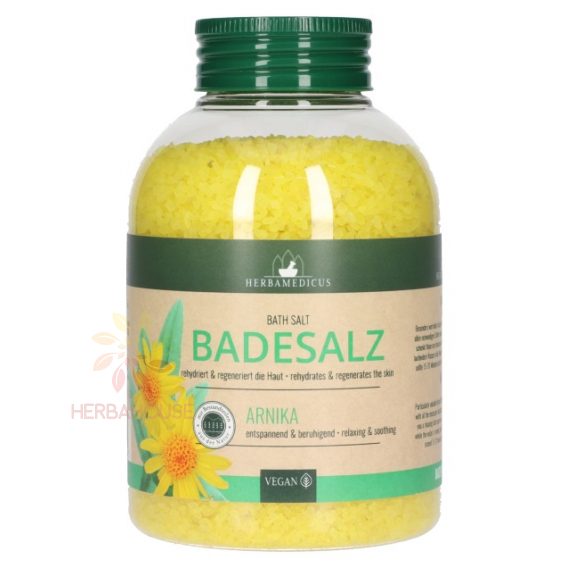Obrázek pro Herbamedicus Sůl do koupele s extraktem z arniky (575g)