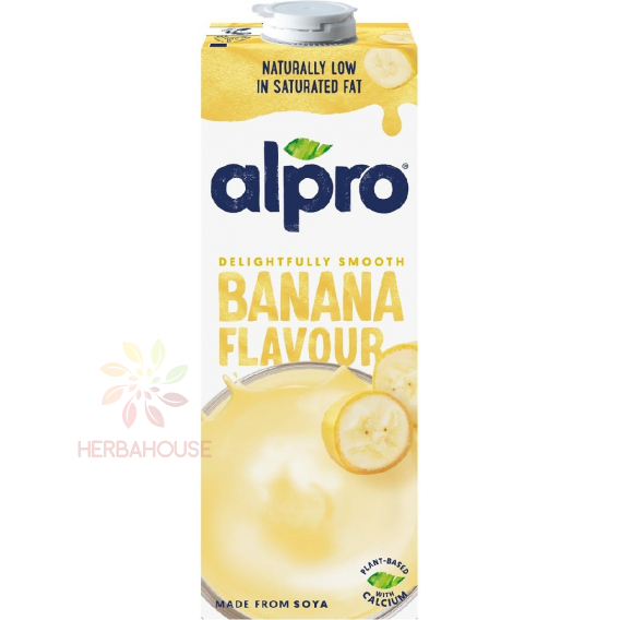 Obrázek pro Alpro Sojový nápoj s banánovou příchutí (1000ml)