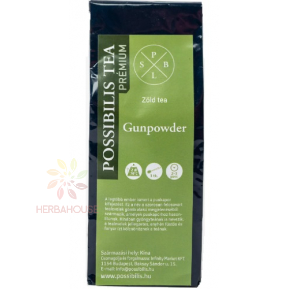 Obrázek pro Possibilis Gunpowder zelený čaj sypaný (75g)