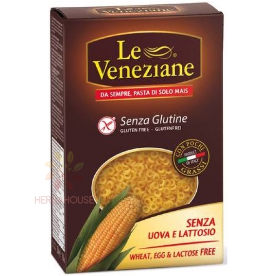 Obrázek pro Le Veneziane Anellini (kroužky) kukuřičné těstoviny (250g)