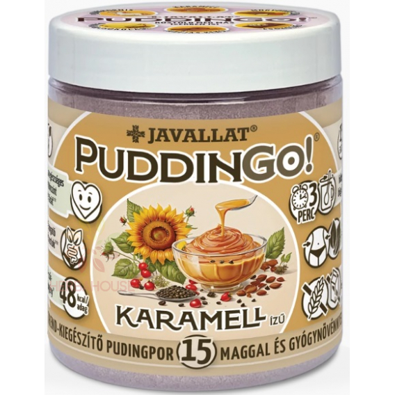 Obrázek pro Javallat PuddinGo! Puding s karamelovou příchutí (360g)