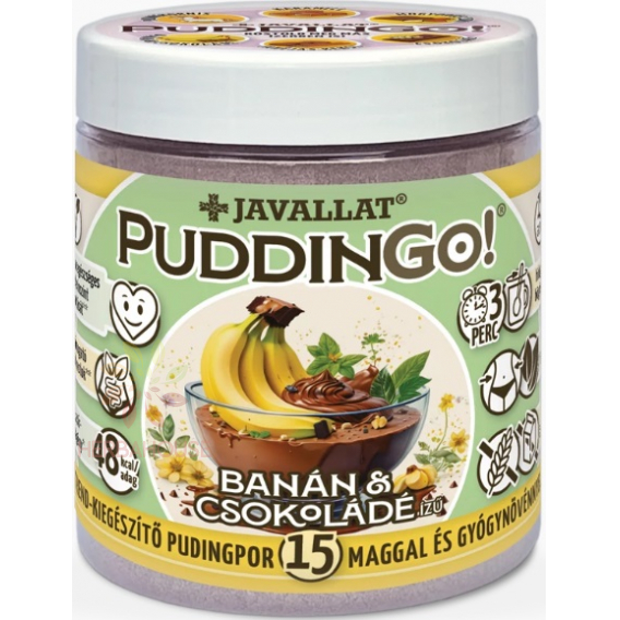 Obrázek pro Javallat PuddinGo! Pudink s banánovo-čokoládovou příchutí (360g)