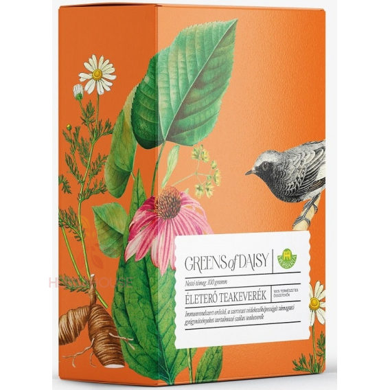 Obrázek pro Herbária Greens of Daisy bylinná čajová směs na podporu imunity - sypaný (100g)