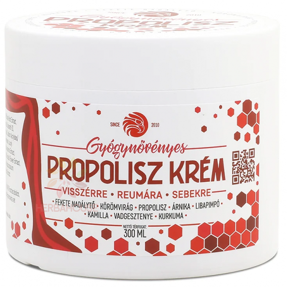 Obrázek pro Mannavita Propolisový krém s bylinkami na křečové žíly, revma a rány (300ml)