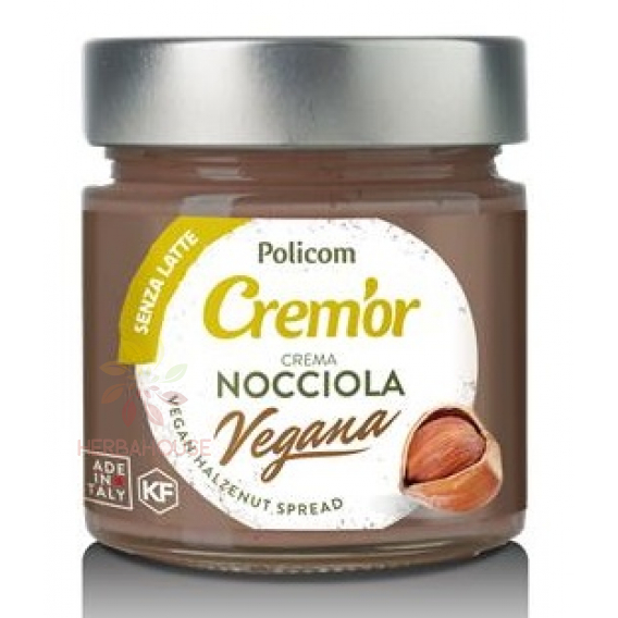Obrázek pro Cremor Vegan Lískovooříškový krém s kakaem 35% (240g)