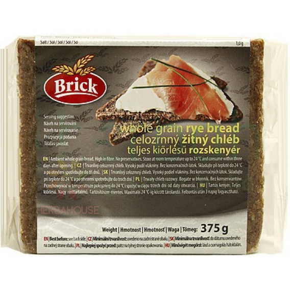 Obrázek pro Brick Celozrnný žitný chléb (375g)