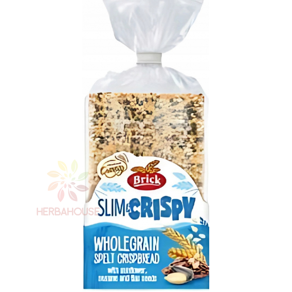 Obrázek pro Brick Slim&Crispy Celozrnné křehké plátky se semínky (130g)