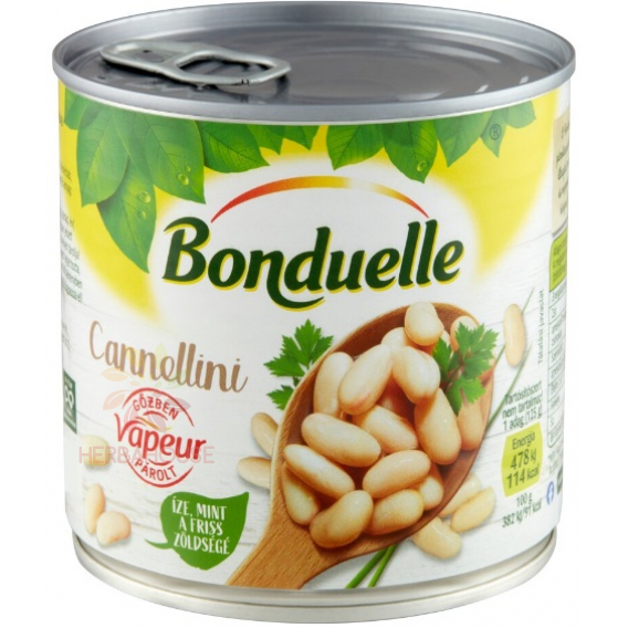 Obrázek pro Bonduelle Vapeur Cannellini bílé fazole upravené na páře (310g)
