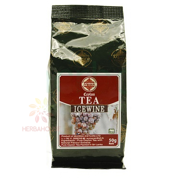 Obrázek pro Mlesna Černý čaj s příchutí ledového vína sypaný (50g)