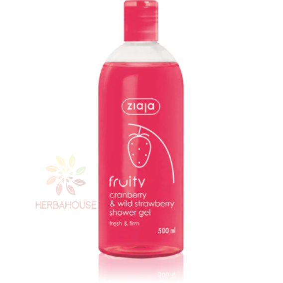 Obrázek pro Ziaja Ovocný sprchový gel s výtažky brusinky a lesní jahody (500ml)