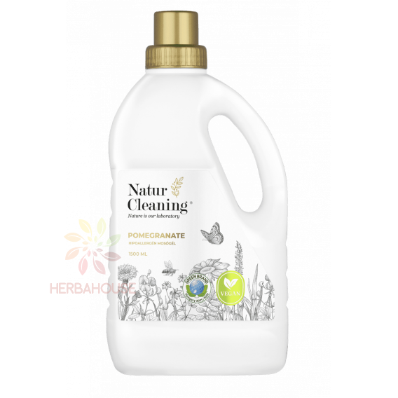 Obrázek pro Natur Cleaning Hypoalergenní prací gel s olejem granátového jablka (1500ml)