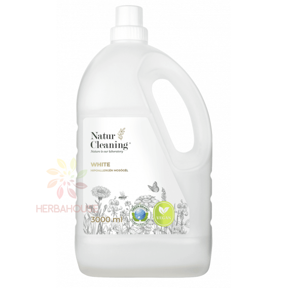 Obrázek pro Natur Cleaning White Hypoalergenní prací gel na bílé prádlo (3000ml)