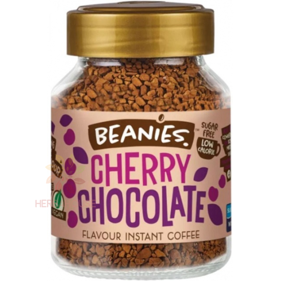 Obrázek pro Beanies Cherry Chocolate Rozpustná káva s příchutí třešně a čokolády (50g)
