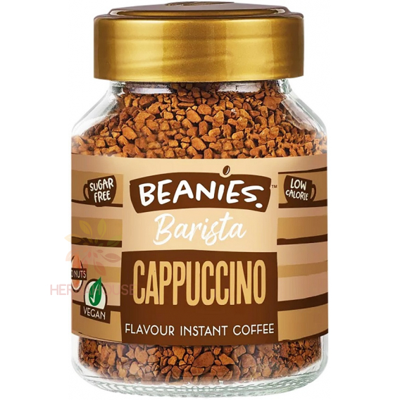 Obrázek pro Beanies Barista Rozpustná káva s příchutí cappuccino (50g)