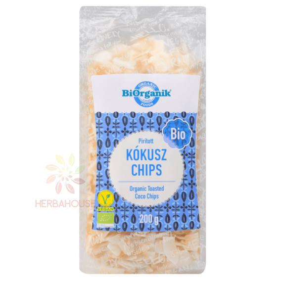 Obrázek pro Biorganik Bio Kokos chips pražený (200g)