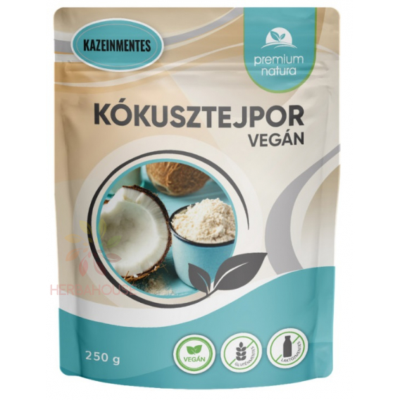 Obrázek pro Premium Natura Bezlepkové sušené kokosové mléko v prášku (250g)