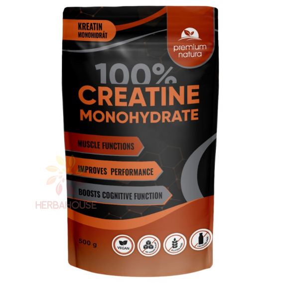 Obrázek pro Premium Natura Kreatin Monohydrát prášek (500g)