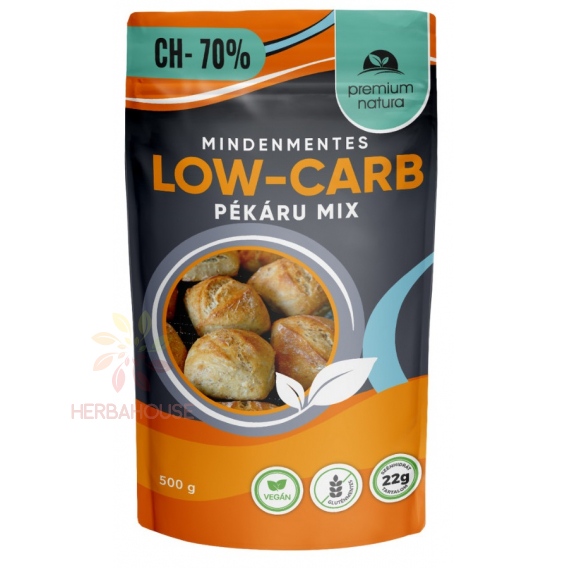 Obrázek pro Premium Natura Low Carb Bezlepková moučná směs na slané pečivo (500g)