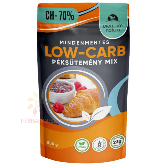 Obrázek pro Premium Natura Low Carb Bezlepková moučná směs na sladké pečivo (500g)