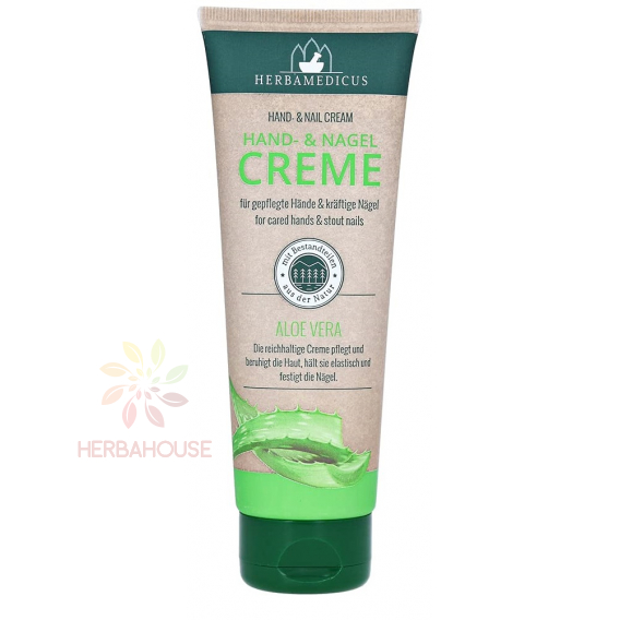 Obrázek pro Herbamedicus Krém na ruce a nehty s Aloe Vera (125ml)