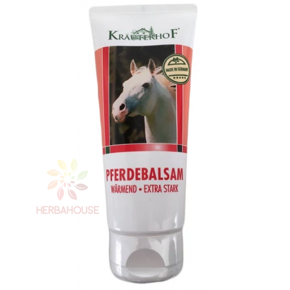 Obrázek pro Kräuterhof Pferdebalsam Extra silný koňský balzám - hřejivý (100ml)