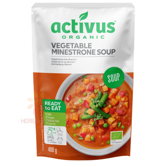 Obrázek pro Activus Bio Zeleninová minestrone polévka (400g)