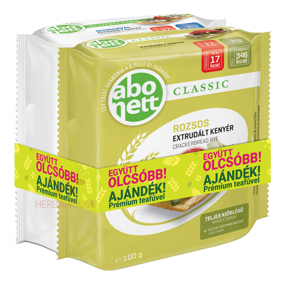 Obrázek pro Abonett Duopack Extrudovaný chléb – quinoa a žitný (200g)