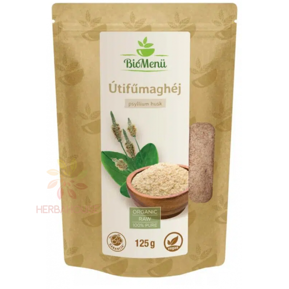 Obrázek pro BioMenü Bio Psyllium Husk (Jitrocel indický) (125g)
