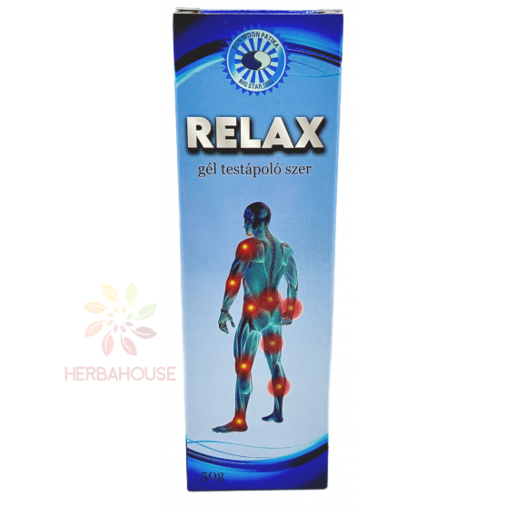 Obrázek pro Sun Moon Relaxační bylinný chladivý gel na tělo pro úlevu unavených svalů a kloubů (50g)