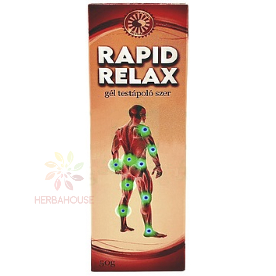 Obrázek pro Sun Moon Rapid relaxační gel na tělo s extra silným hřejivým účinkem na svaly a klouby (50g)