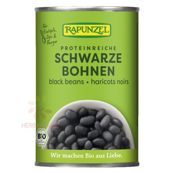 Obrázek pro Rapunzel Bio Černá fazole ve slaném nálevu (400g)