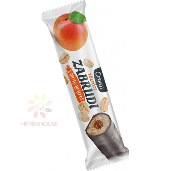 Obrázek pro Cornexi Zabrudi Ovesná tyčinka s jablečně-skořicovou nádivkou v kakaové polevě (30g)