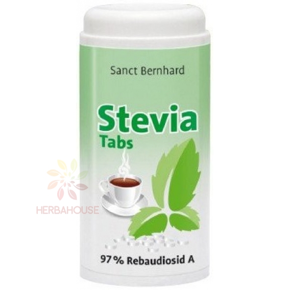 Obrázek pro Sanct Bernhard Stevia sladidlo tablety dávkovač (600ks)