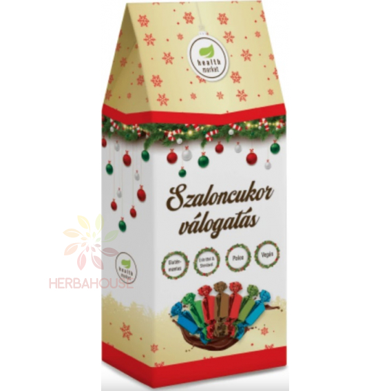 Obrázek pro Health Market Bezlepkové, Vegan, Paleo Salonky se sladidly - výběr (250g)