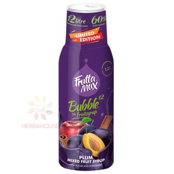 Obrázek pro Fruttamax Sirup jablko-švestka-skořice (500ml)