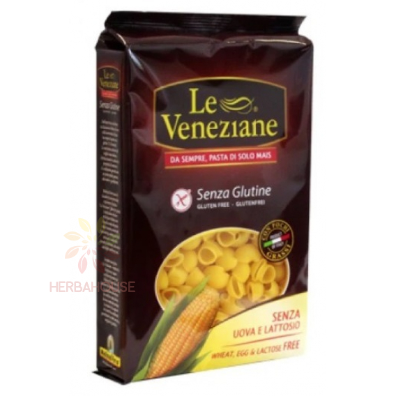 Obrázek pro Le Veneziane Bezlepkové kukuřičné těstoviny - pipe rigate (250g)