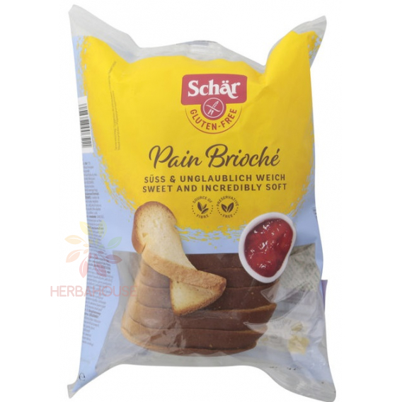 Obrázek pro Schär Pain Brioche bez lepku sladký krájený chléb (370g)