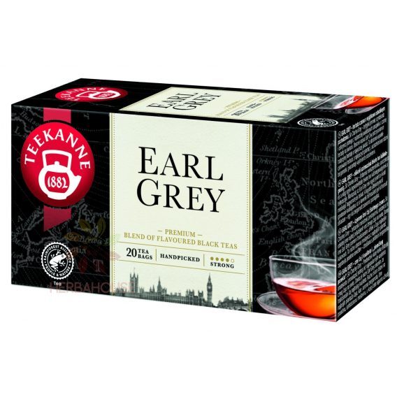 Obrázek pro Teekanne Earl Grey černý čaj s příchutí bergamotu porcovaný (20ks)