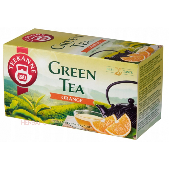 Obrázek pro Teekanne Green Tea Orange zelený čaj s příchutí pomeranče (20ks)