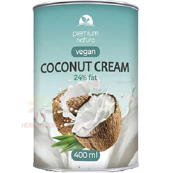 Obrázek pro Premium Natura Bezlepkový kokosový krém 24% (400ml)