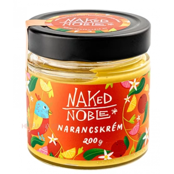 Obrázek pro Naked Noble Veganský mandlově-pomerančový krém se sladidly (200g)
