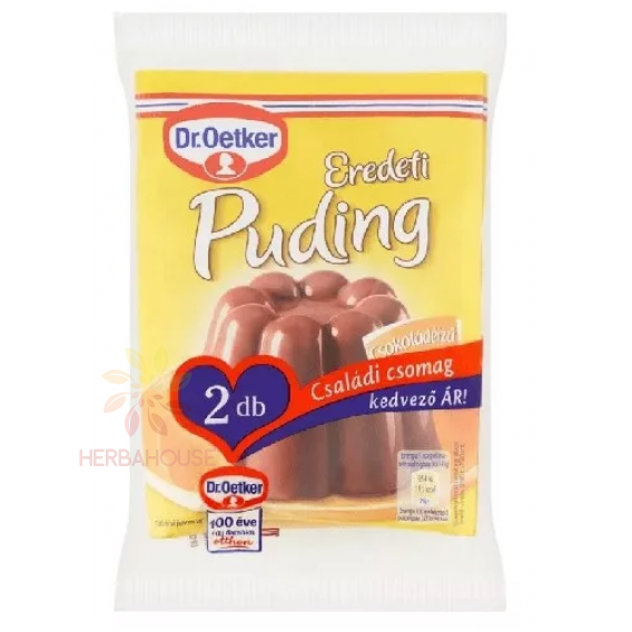 Obrázek pro Dr.Oetker Bezlepkový pudink s čokoládovou příchutí (2 x 44,5g)
